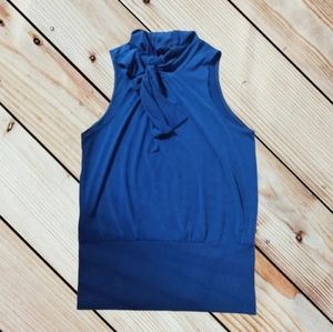 Tie around the neck top